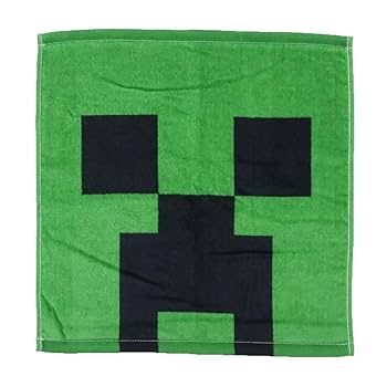 Amazon.co.jp: ケイカンパニー Minecraft タオルS クリーパー